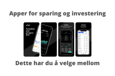 investerings-apper og spare-apper