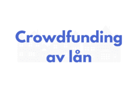 Crowdfunding av lån - Fremhevet bilde med tekst