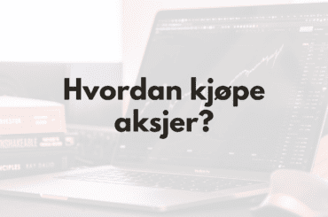 Hvordan kjøpe aksjer - fremhevet bilde med tekst