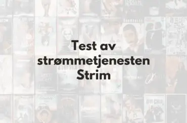 Strim Strømmetjeneste - header