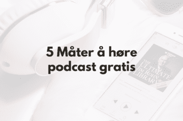 Høre podcast gratis - forsidebilde
