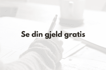 Min gjeld - se din gjeld, få oversikt