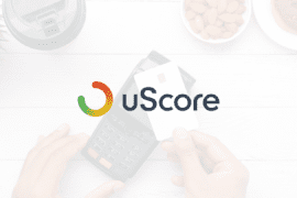 uScore: Trygt eller svindel? Grundig gjennomgang av tjenesten Test og erfaringer med uscore - header med logo