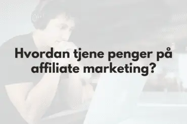 Affiliate marketing norge - fremhevet bilde med tekst