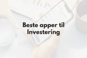Bilde av iphone med investerings-app og tekst "beste apper til investering"