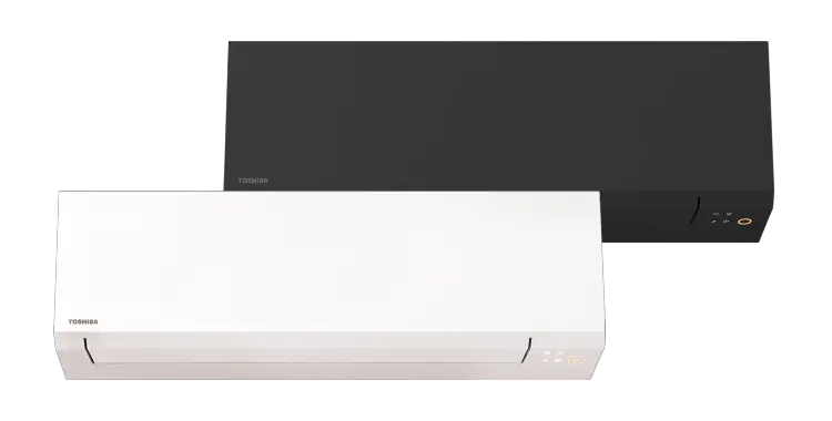 Toshiba Polar varmepumpe sort og hvit